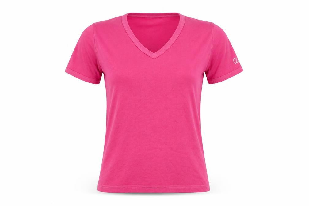 Claire Womens Pink   Basic T-Shirt Size M