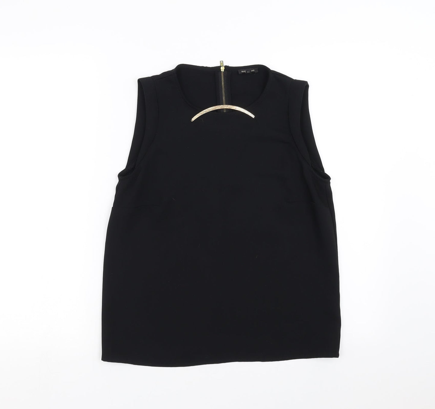River Island Womens Black   Basic Blouse Size 8
