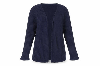 Fransa Womens Black   Cardigan Jumper Size L