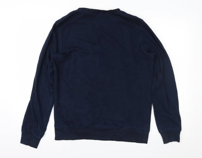Preloved Divided Mens Blue   Pullover Sweatshirt Size S - Back