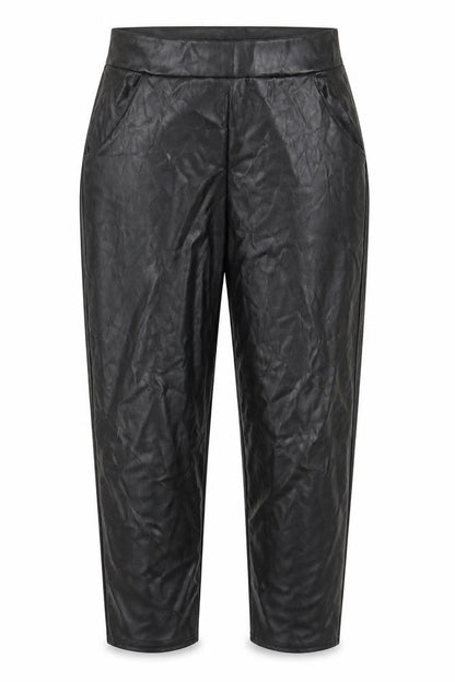 PRETTYLITTLETHING Womens Black   Trousers  Size 12 L26 in