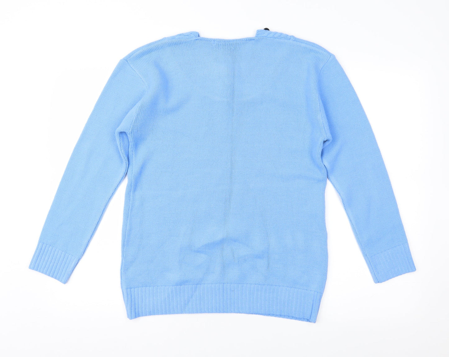 Choice Womens Blue   Pullover Jumper Size S