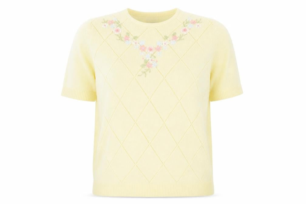 Classics Womens Yellow   Pullover Jumper Size 12