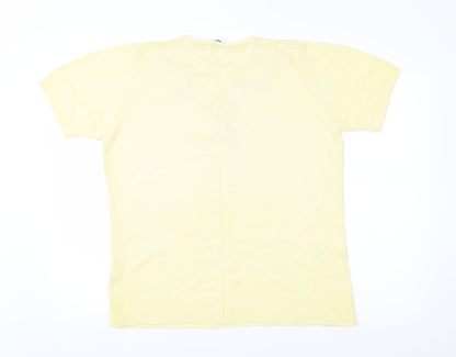 Classics Womens Yellow   Pullover Jumper Size 12