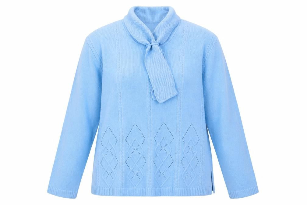Future Lady Womens Blue   Pullover Jumper Size L