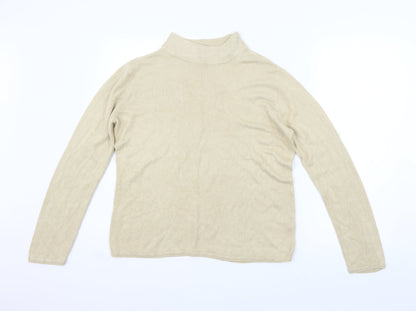 Bonmarché Womens Beige Pullover Jumper Size M