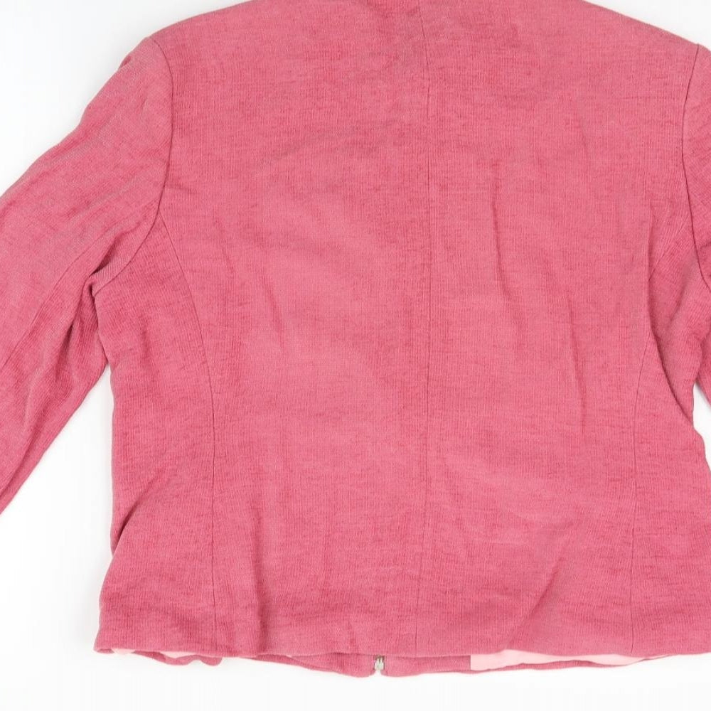 Marks and Spencer Womens Orange   Jacket Coat Size 14