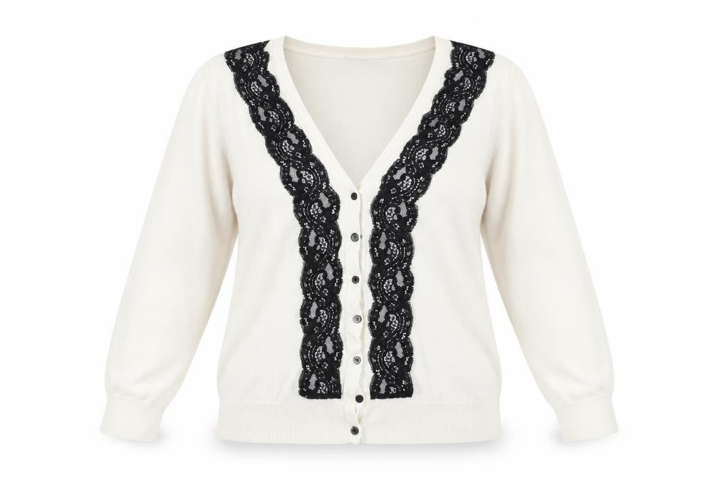 H&M Womens Beige   Cardigan Jumper Size M