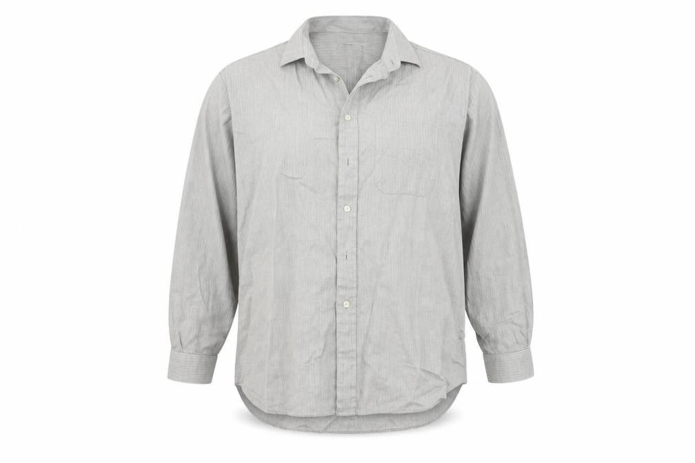 JONELLE Mens Grey    Button-Up Size L