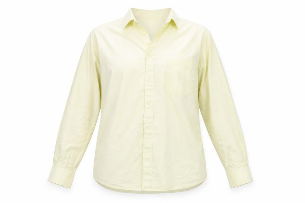 rocola Womens Yellow   Basic Button-Up Size L