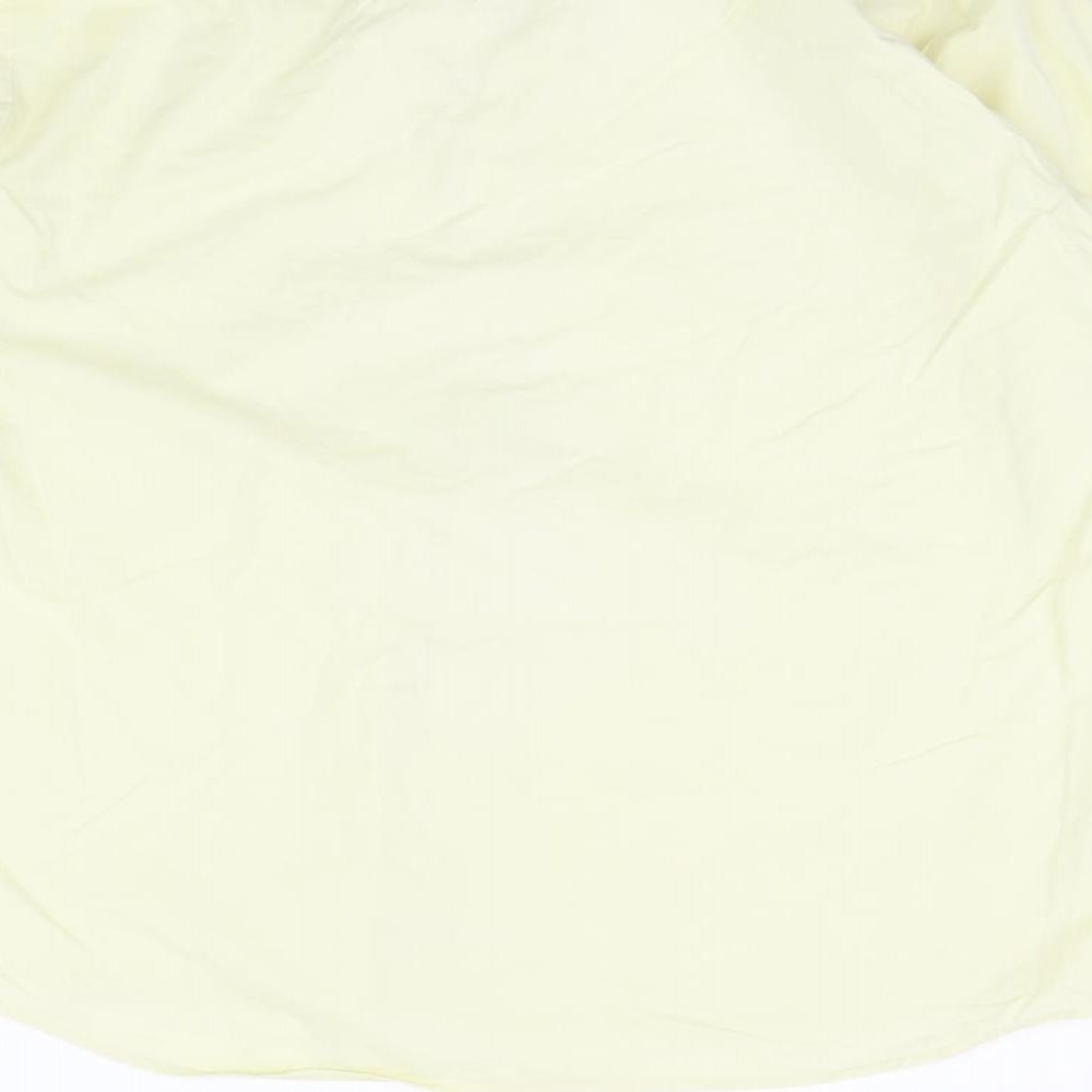 rocola Womens Yellow   Basic Button-Up Size L