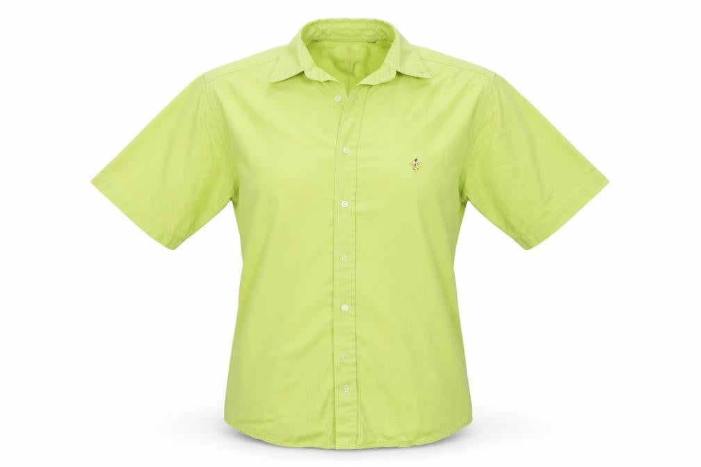 American Tradition Womens Green   Basic Button-Up Size M