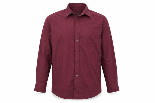 Marks & Spencer Mens Purple    Button-Up Size 15.5