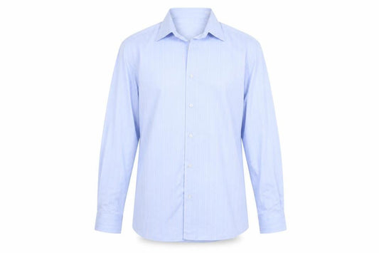 Louis Philippe Mens Blue    Button-Up Size 15