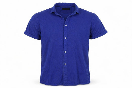 ACW85 Mens Blue    Button-Up Size L