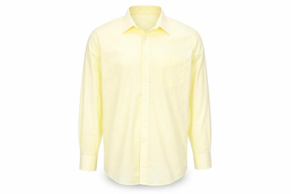 ENRO Mens White    Button-Up Size 16