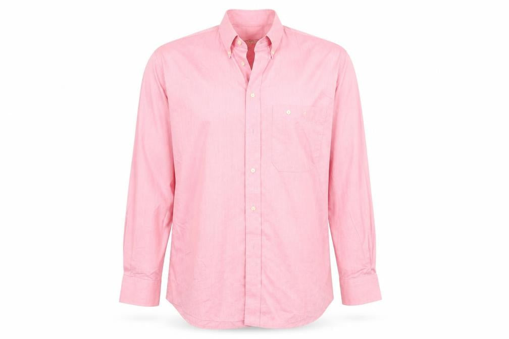 Eton Womens Pink   Basic Button-Up Size XL