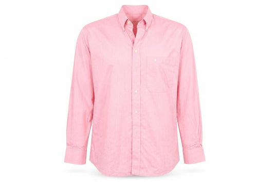 Eton Womens Pink   Basic Button-Up Size XL