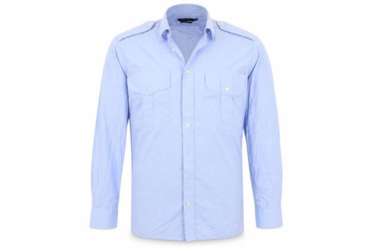 Bosweel Mens Blue    Button-Up Size 15