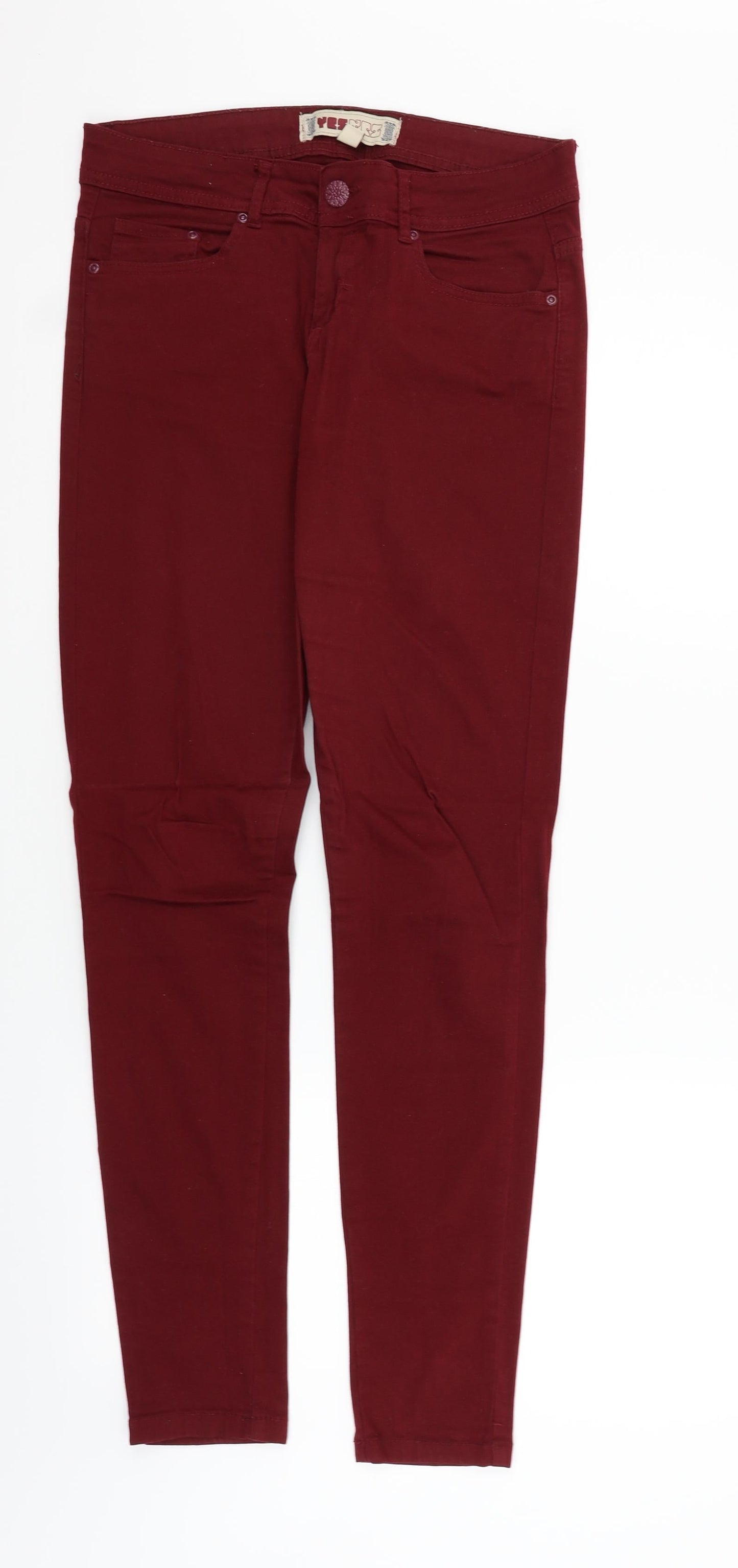 Yes yes  Womens Red   Sweatpants Trousers Size 10 L32 in
