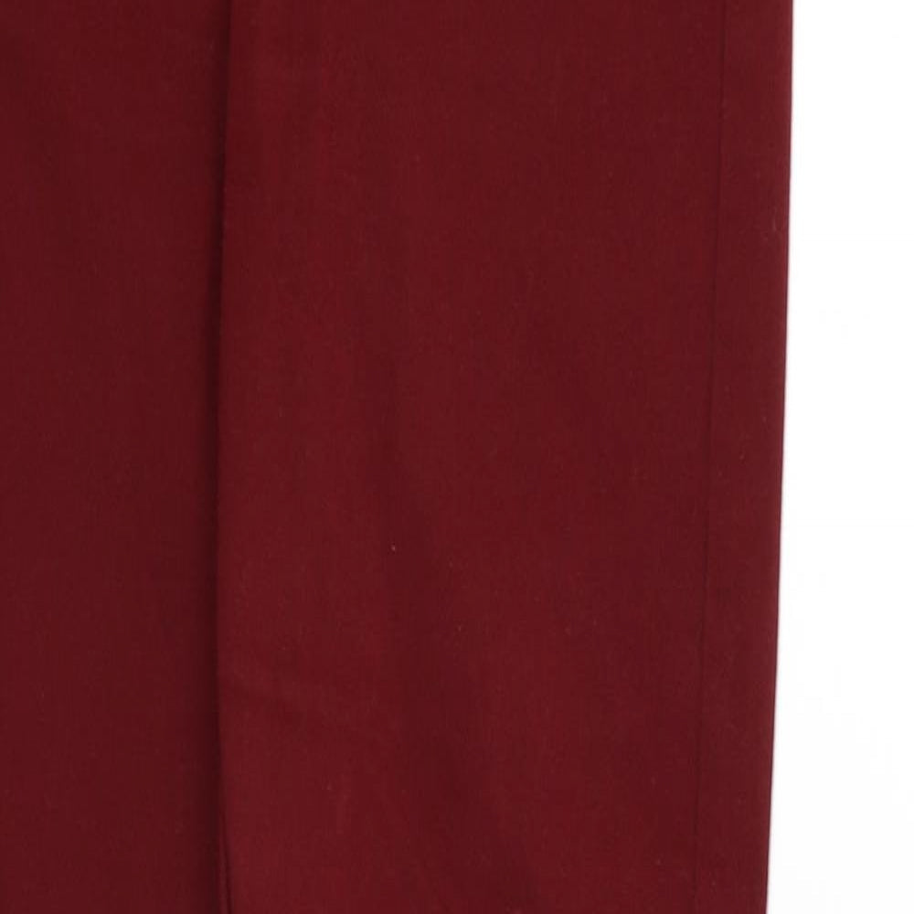 Yes yes  Womens Red   Sweatpants Trousers Size 10 L32 in