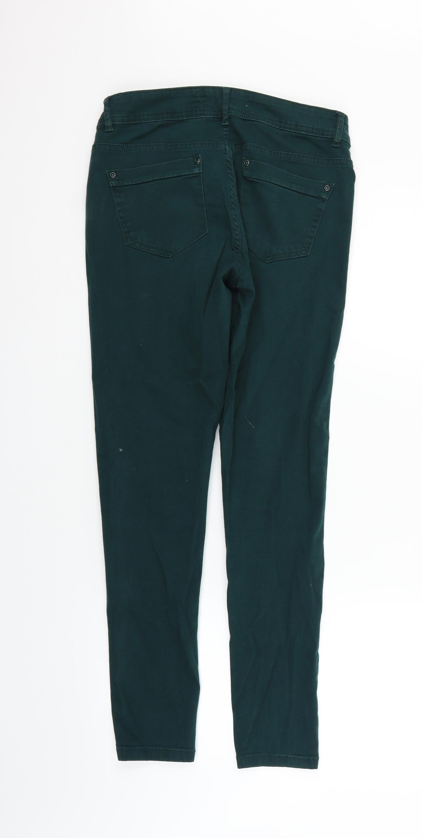 YES YES Womens Green   Trousers  Size 10 L27 in