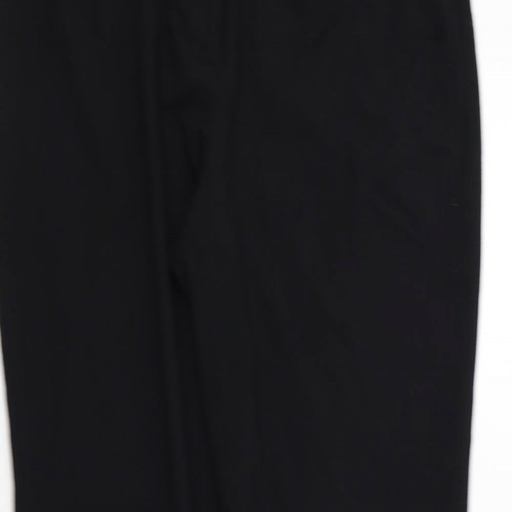 Marks and Spencer Womens Black   Trousers  Size 14 L26 in