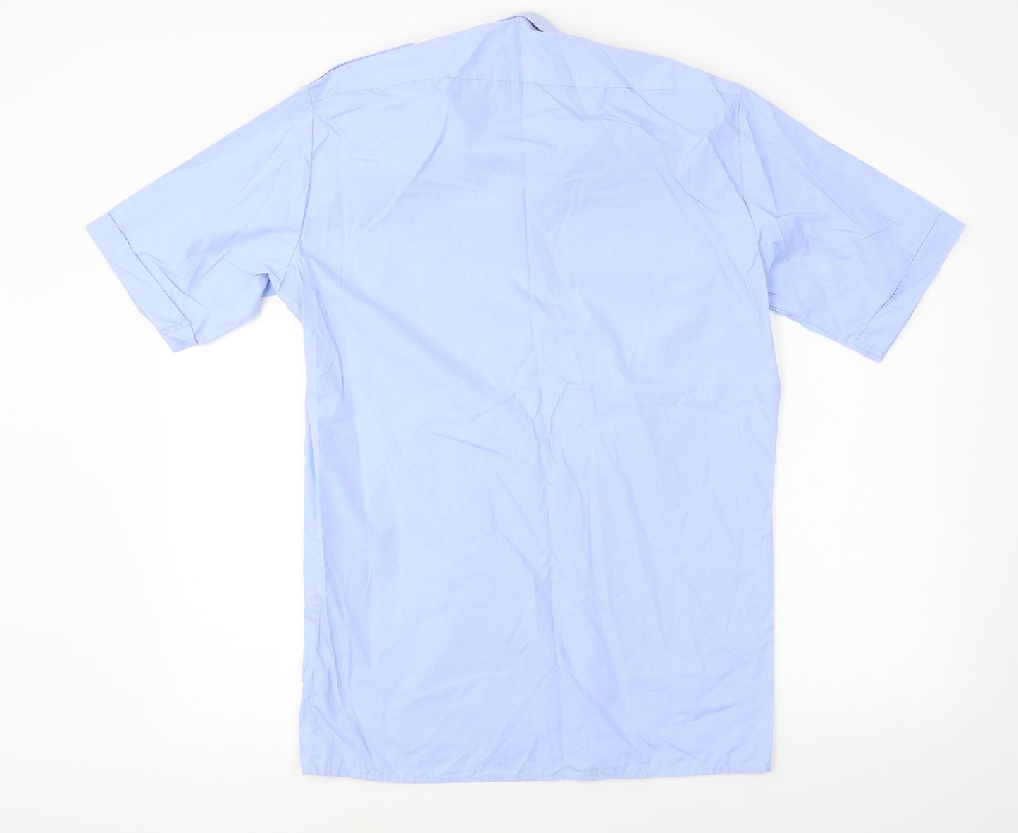 Bosweel  Mens Blue    Dress Shirt Size 15