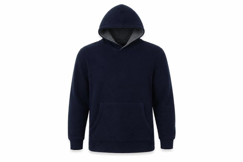 Easy  Mens Blue   Pullover Hoodie Size S