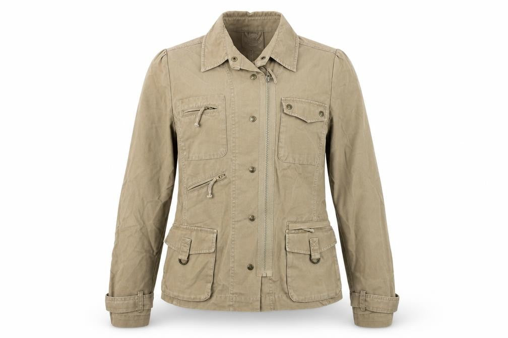 k.o.m.b.i Womens Brown   Jacket Coat Size 8