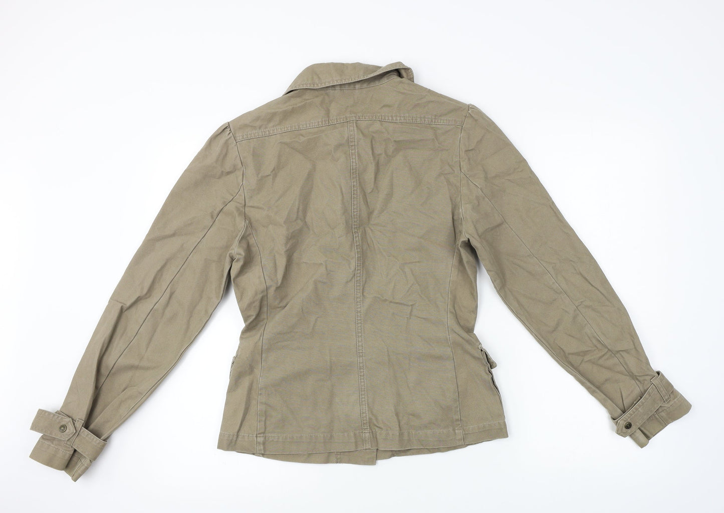 k.o.m.b.i Womens Brown   Jacket Coat Size 8