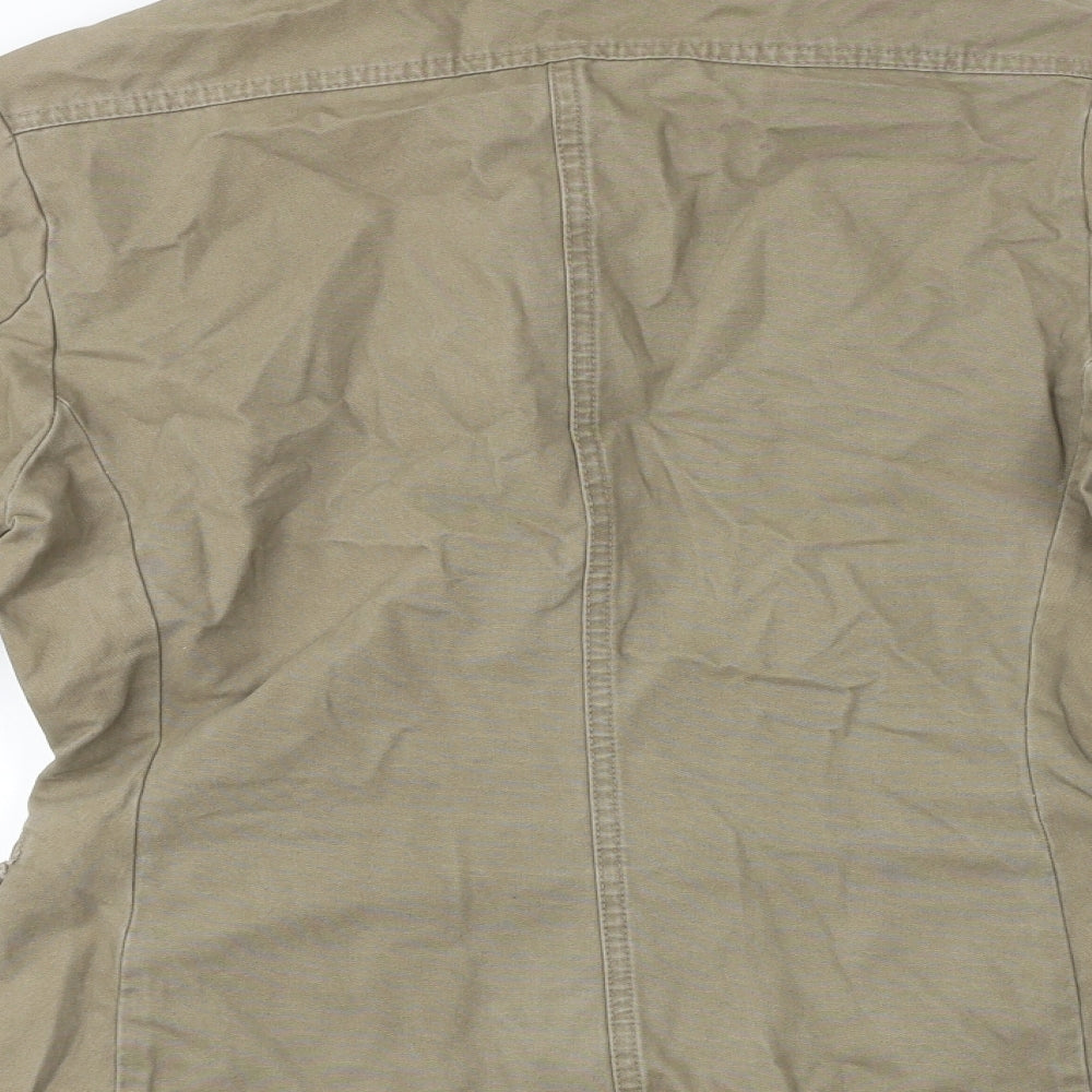 k.o.m.b.i Womens Brown   Jacket Coat Size 8
