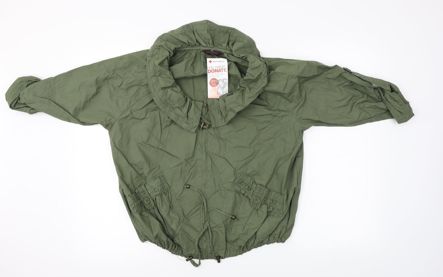 Miss Selfridge  Womens Green   Jacket Coat Size 8