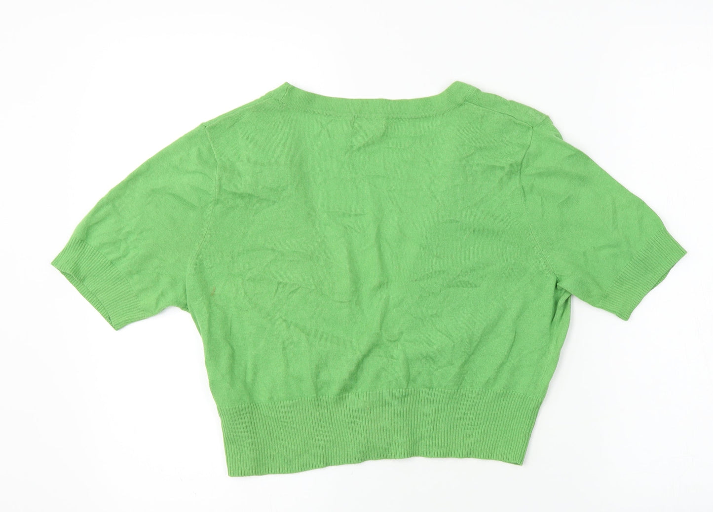 F&F  Womens Green   Cardigan Jumper Size 14