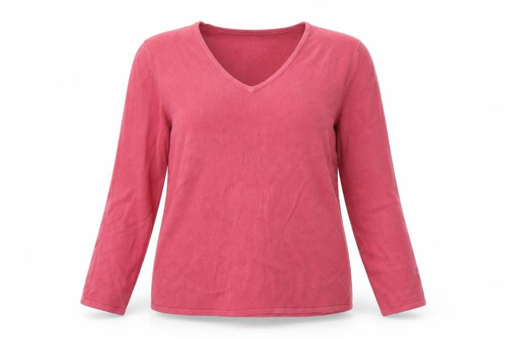 Bonmarché Womens Pink Pullover Jumper Size L