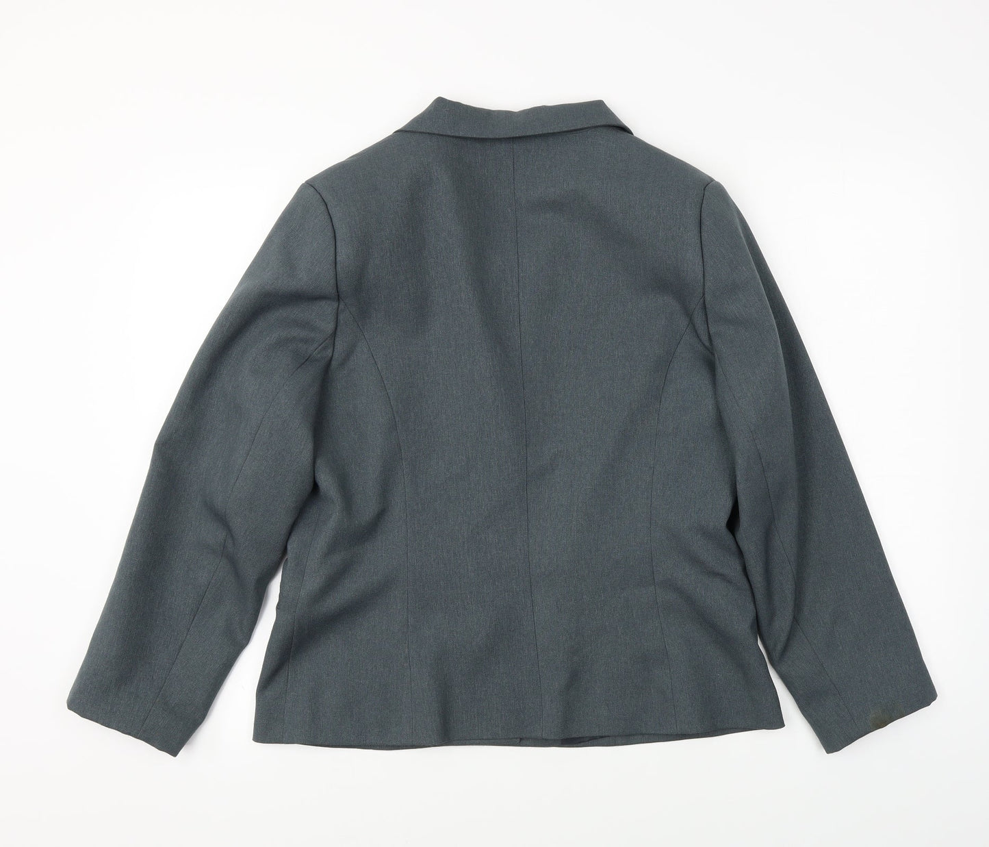 Preworn Womens Grey   Jacket Blazer Size 14