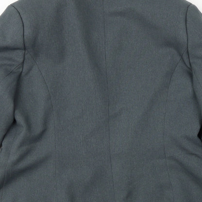 Preworn Womens Grey   Jacket Blazer Size 14
