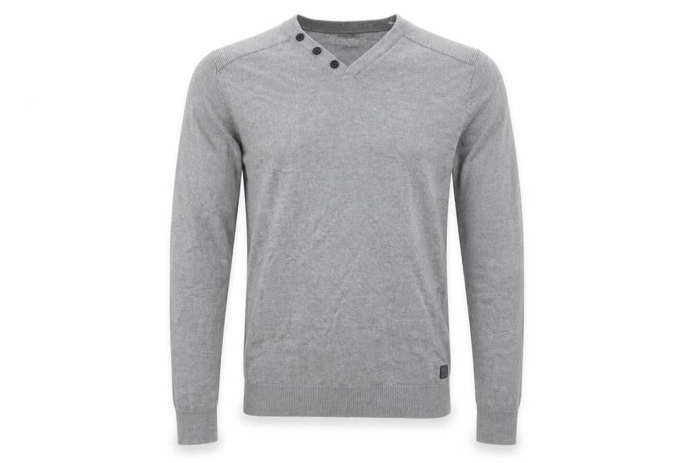 s&j  Mens Grey   Pullover Jumper Size S