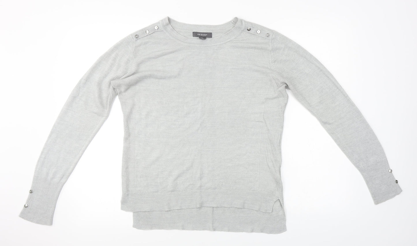 Primark  Womens Grey   Pullover Jumper Size S