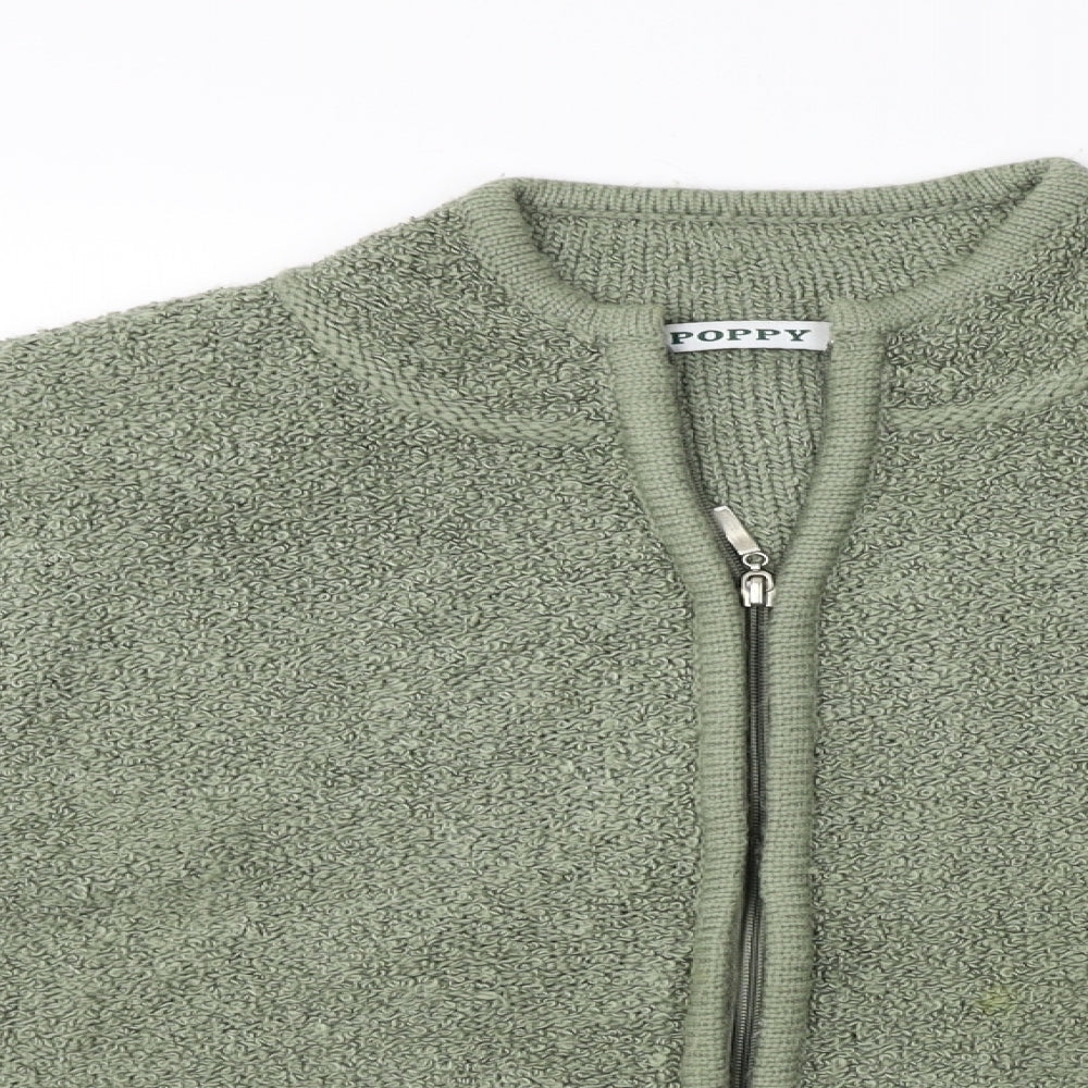 POPPPY  Womens Green   Jacket Coat Size 10