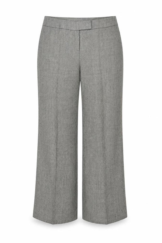 Aphora Womens Grey   Dress Pants Trousers Size 14 L31 in