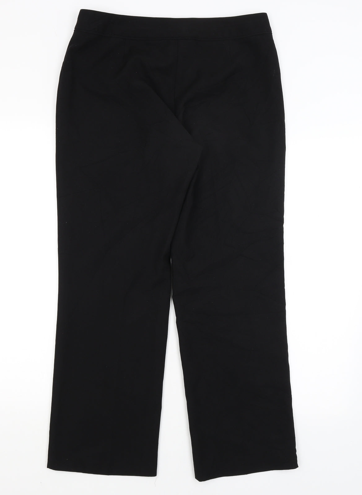 F&F Womens Black   Trousers  Size 10 L27.5 in