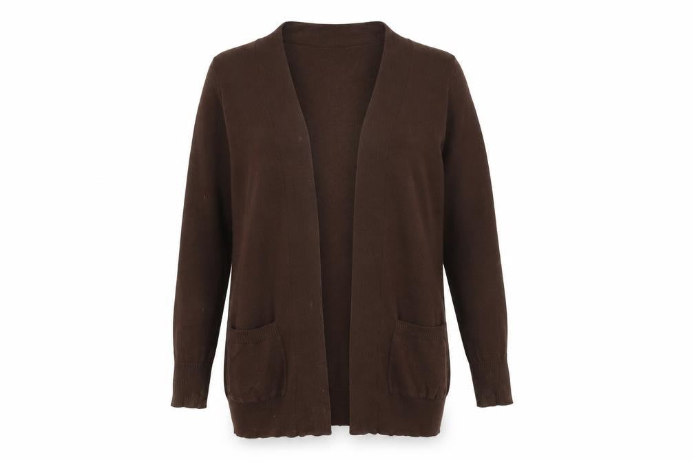 F&F Womens Brown   Wrap Jumper Size 14