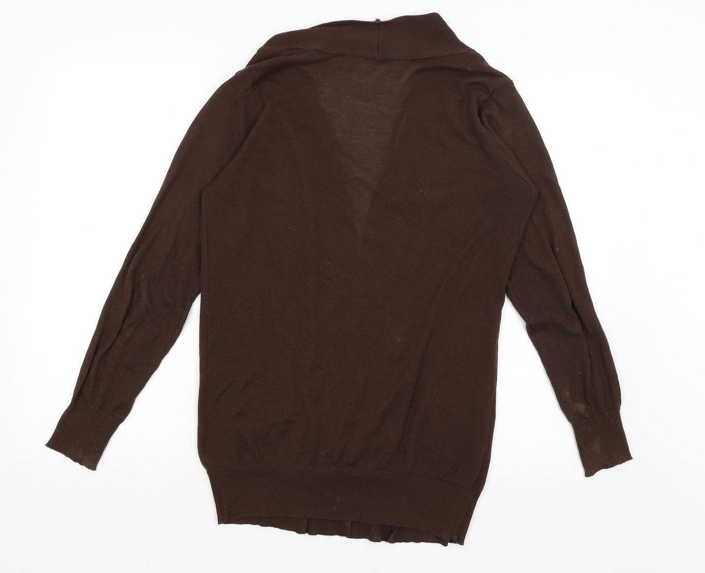F&F Womens Brown   Wrap Jumper Size 14