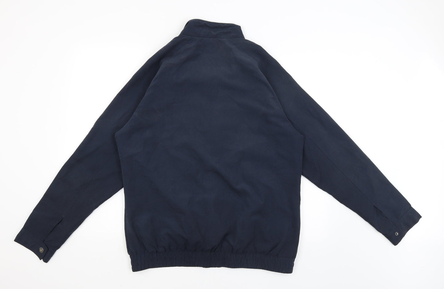Lincoln Mens Blue   Windbreaker Coat Size M