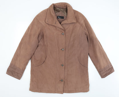 BHS Womens Brown   Overcoat Coat Size 14