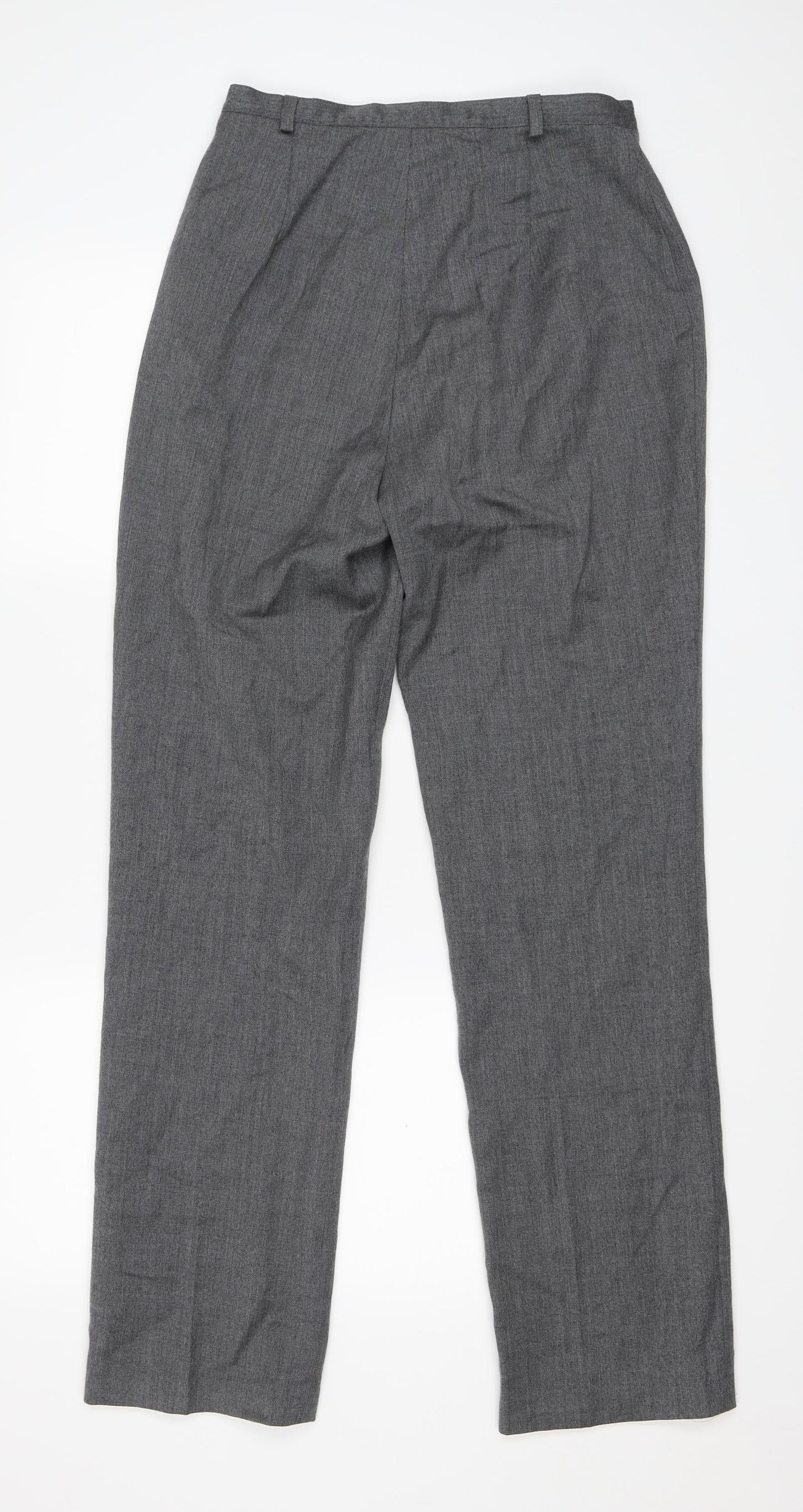 Kaliko Womens Grey   Trousers  Size 10 L31.5 in