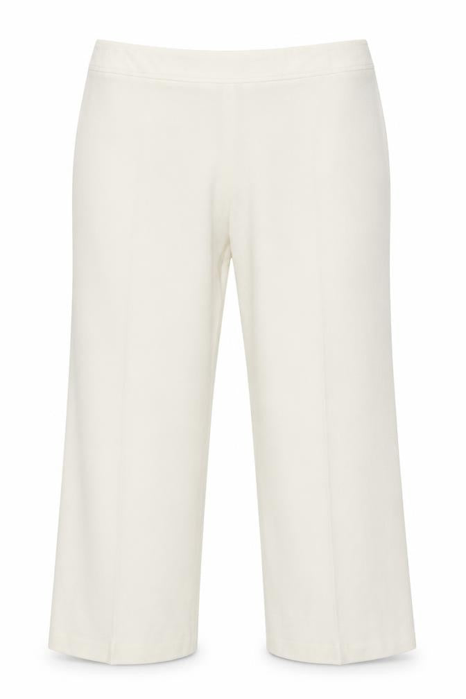 Country Casuals Womens Ivory Trousers Size 16 L29.5 in