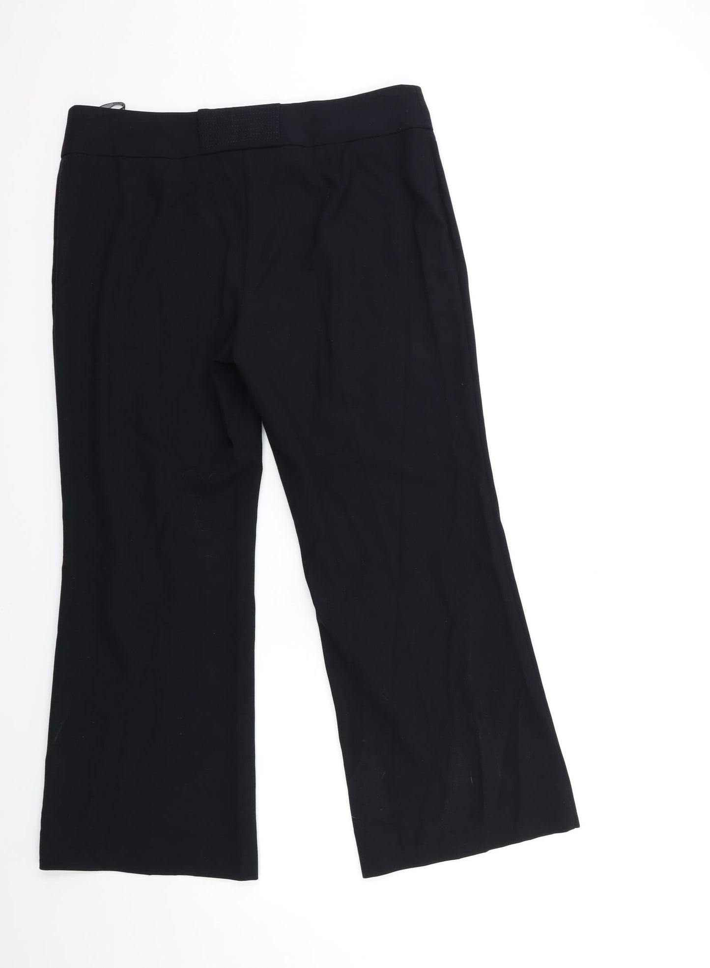 Marks and Spencer Womens Black   Trousers  Size 32 in L25 in