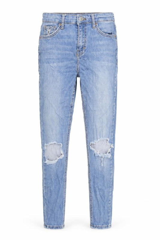 Topshop Womens Blue  Denim Skinny Jeans Size 26 in L30 in
